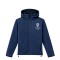 Campera Light-shell c/capucha Navy