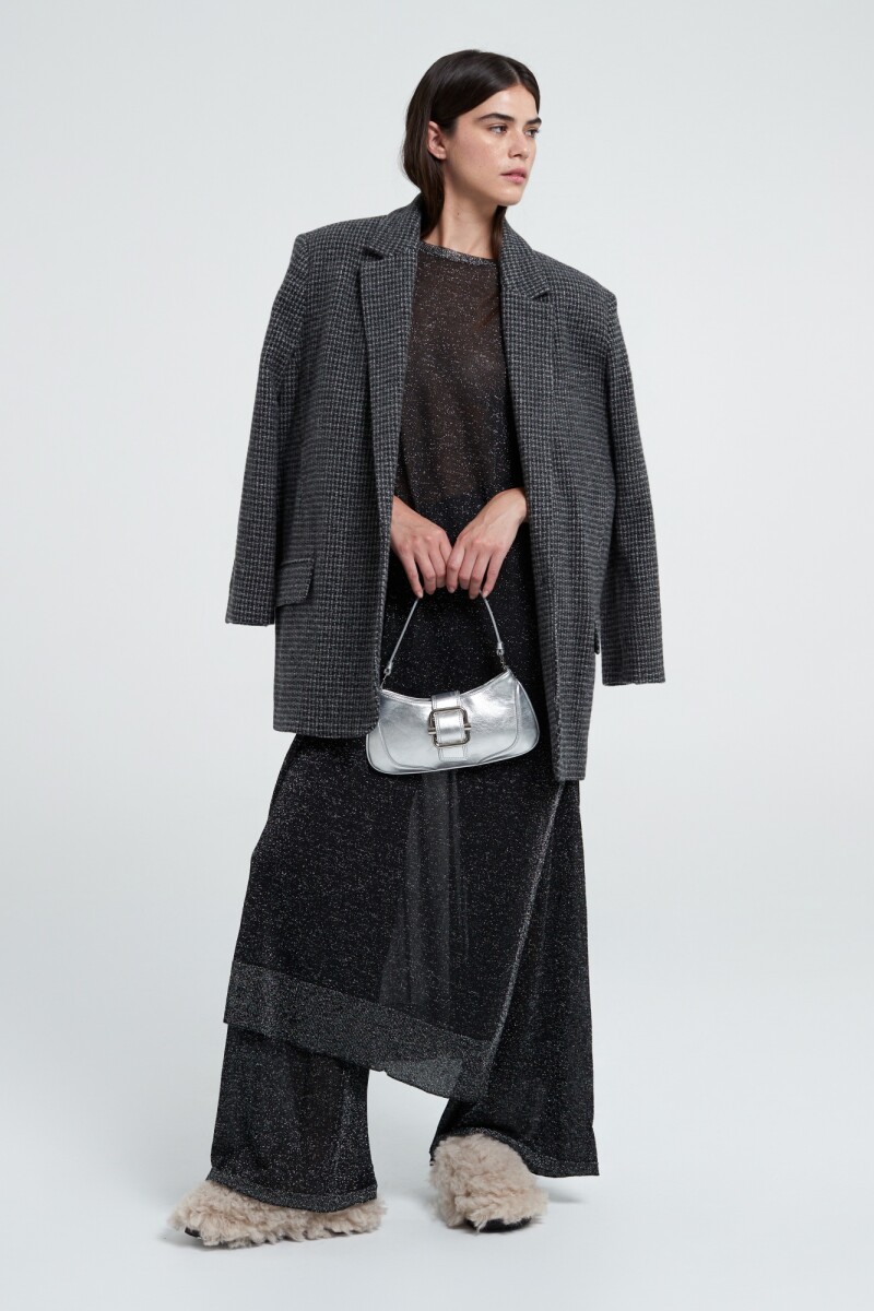 CIKAITO BOYISH COAT Gris