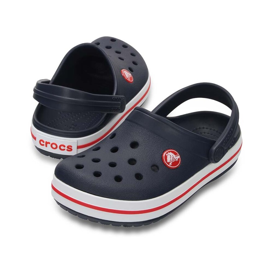 Crocband Clog T - Niños 1 a 5 años Navy/red