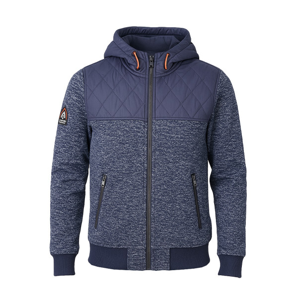 CAMPERA DE PUNTO AZUL L CAMPERA DE PUNTO AZUL L