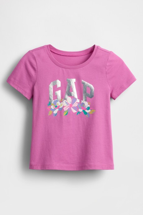 Remera Logo Gap Toddler Niña Budding Lilac
