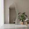 Espejo Lumax Degra Diseño Moderno Irregular 60 x 165cm Blanco