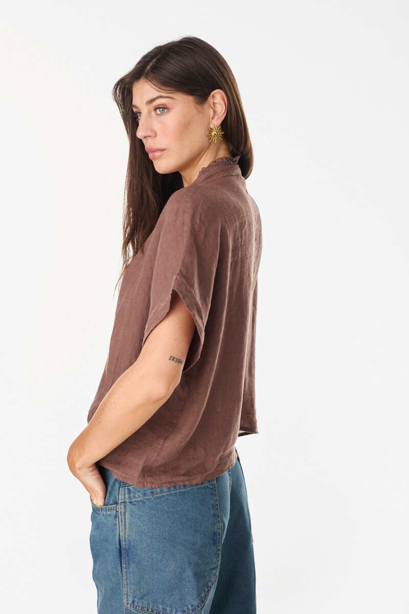 Camisa Viento Chocolate