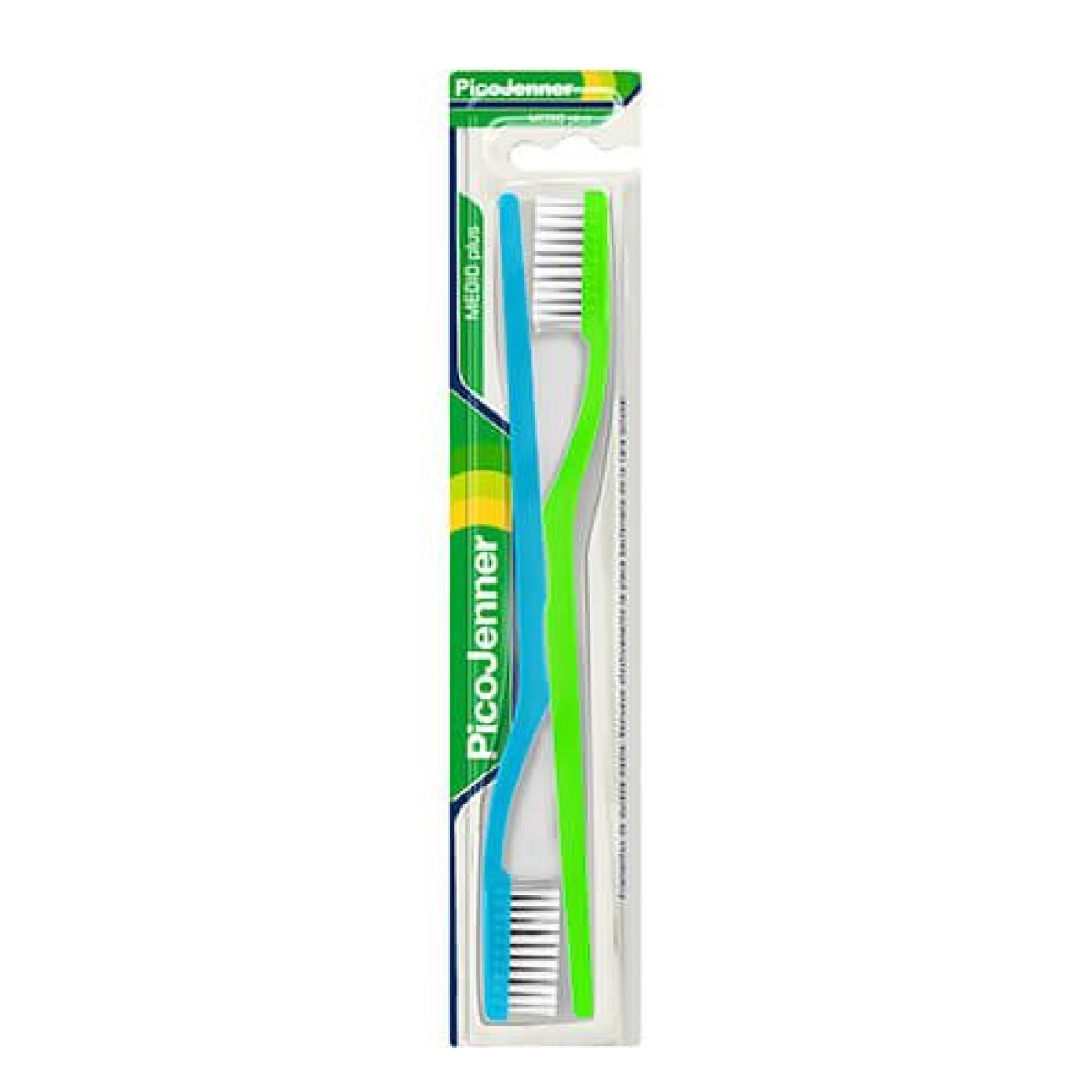 Cepillo de Dientes Pico Jenner Medio Plus 2 Unidades – Cepillo dental