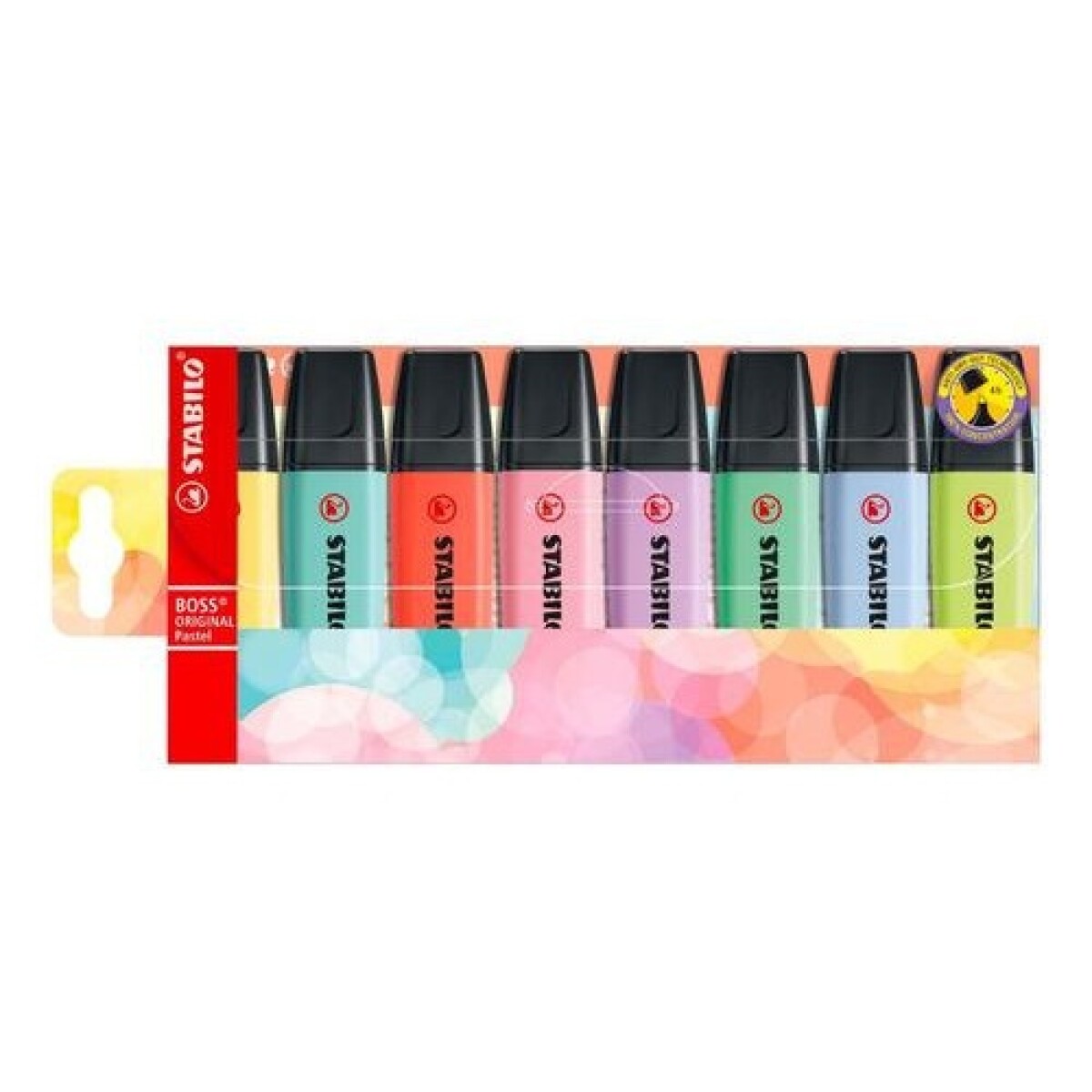 Set 8 resaltadores pastel Stabilo 