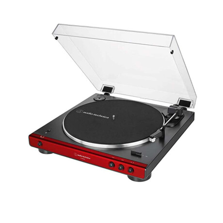 Bandeja De Vinilo Audio Technica At Lp60xbt Rojo