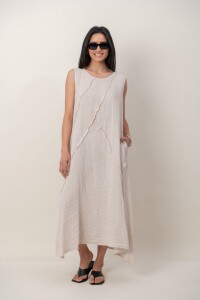 VESTIDO TIALLI Beige