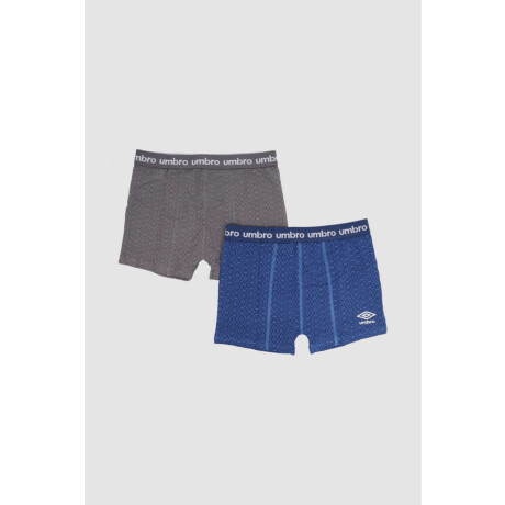 Ex.08886 boxer pack x 2 alg/lyc Azul