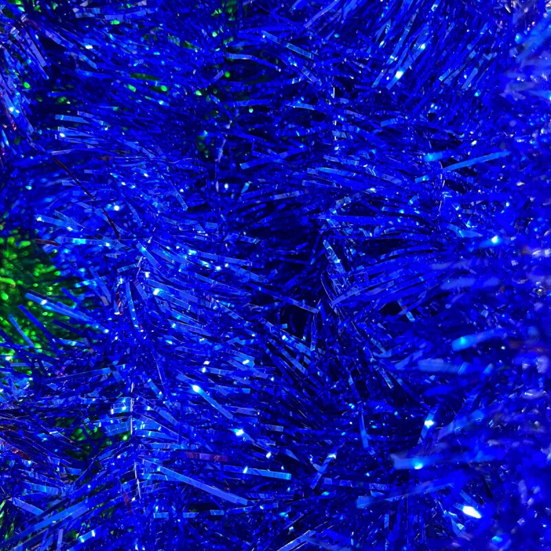 Guirnalda/Boa Navideña Azul