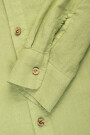 LONG SLEEVE LINEN SHIRT Avocado