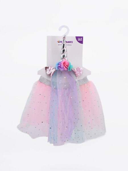 DISFRAZ UNICORNIO MULTICOLOR