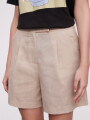 Short Mielas Beige Claro