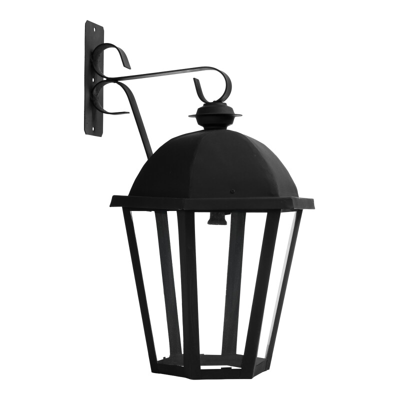 Farol Nº3 Colonial de Hierro 6 Caras 35 cm Farol Nº3 Colonial de Hierro 6 Caras 35 cm