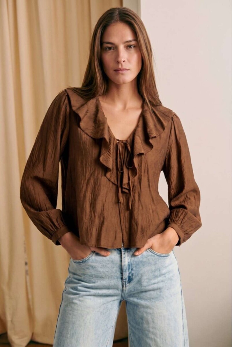 Blusa - Marron 