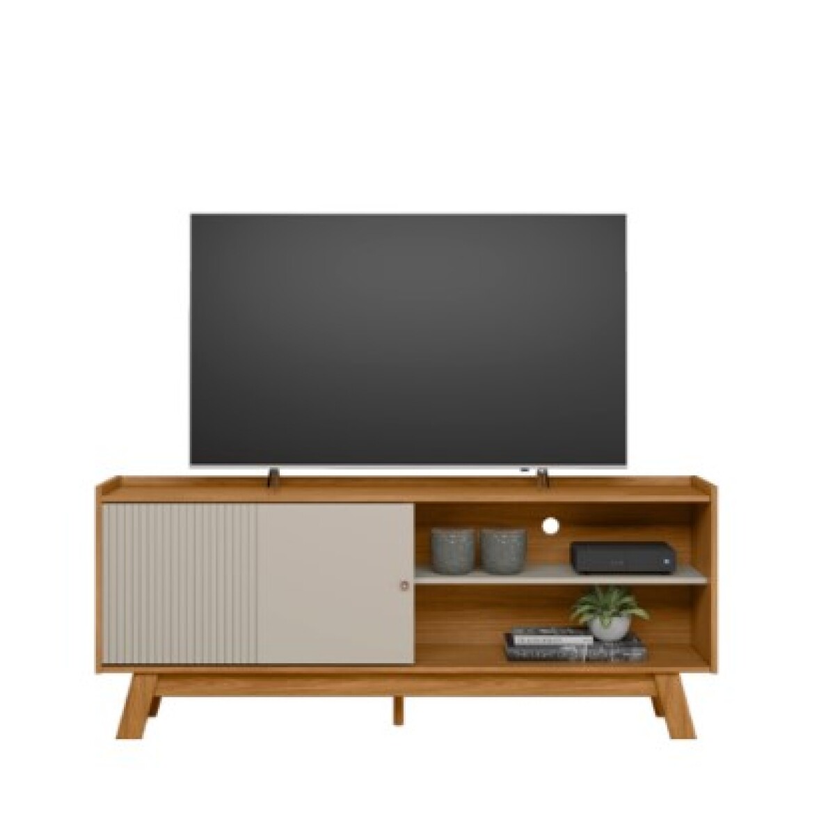 Rack para TV hasta 65″ AURUM Color Nature Off White 