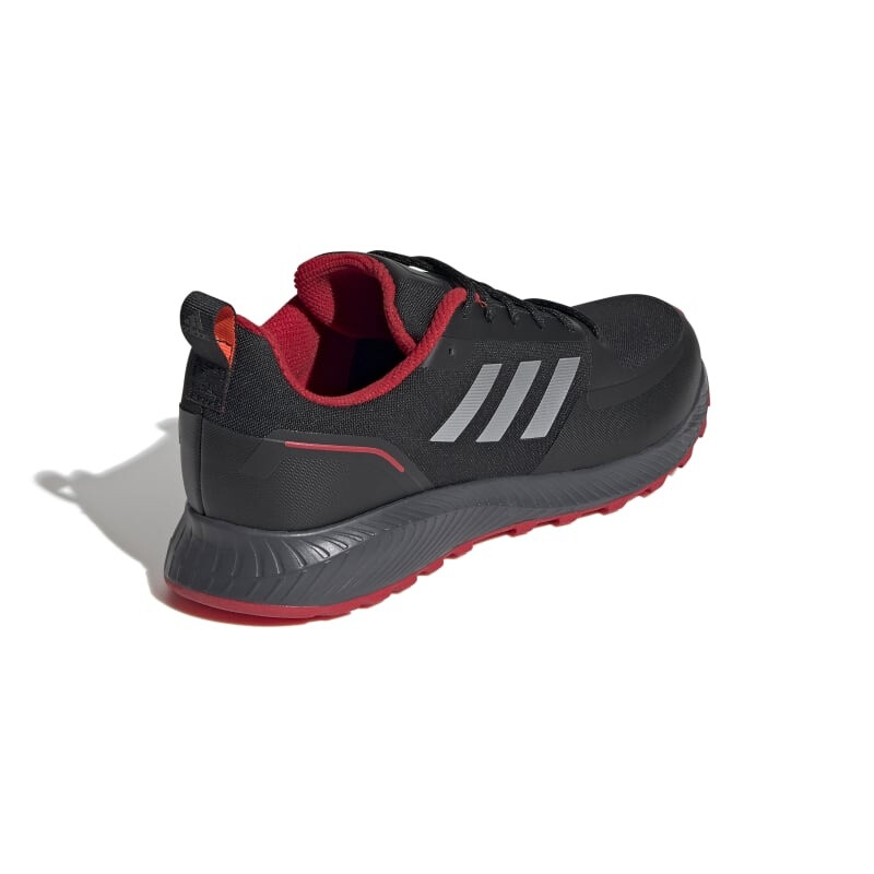 Championes ADIDAS RUNFALCON de Hombre - FZ3577 Negro-rojo