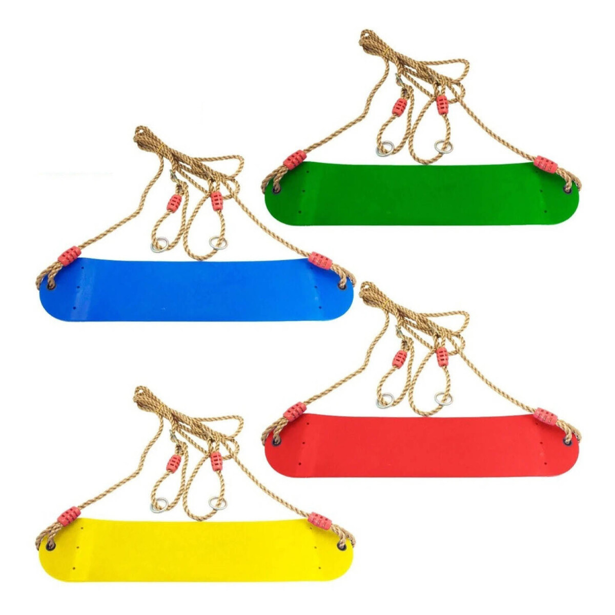 Hamaca Flexible Infantil Para Niños Con Cuerdas - Varios 
