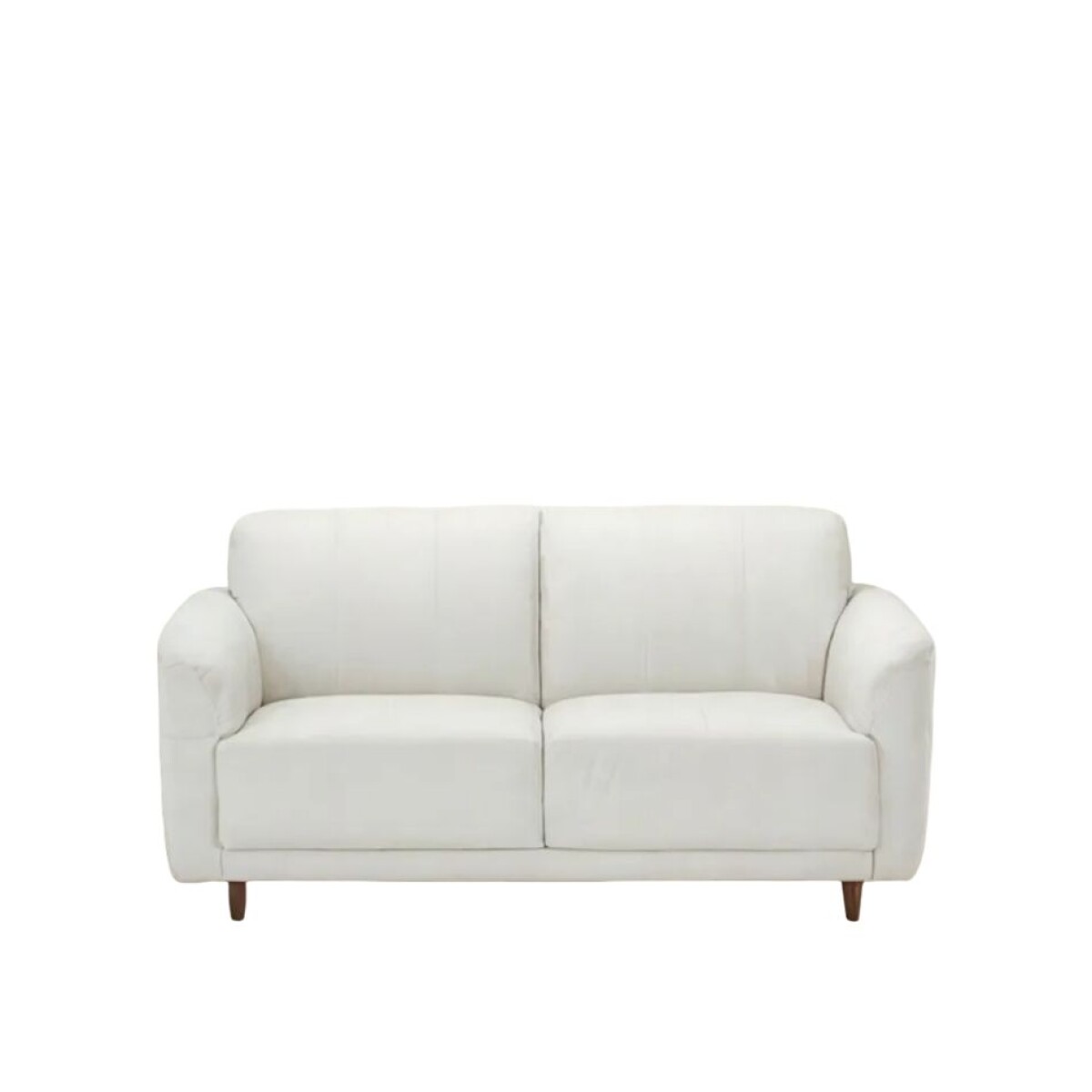 SOFA 2 CUERPOS - 100% CUERO - MODELO MARBELLA - COLOR BLANCO TIZA 