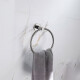 TOALLERO ARO METALICO DE BAÑO LINEA ROMA COLOR CROMO CROMO