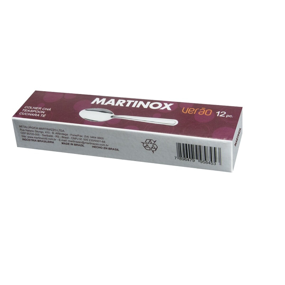 12 Cucharas de te Acero Inoxidable Verao 51245 
