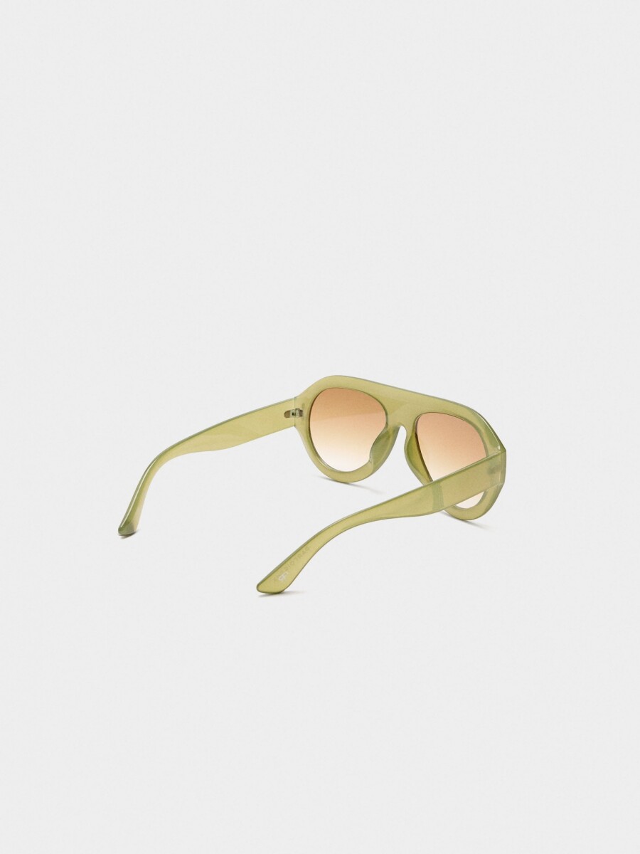 Gafas De Sol De Aviador caqui