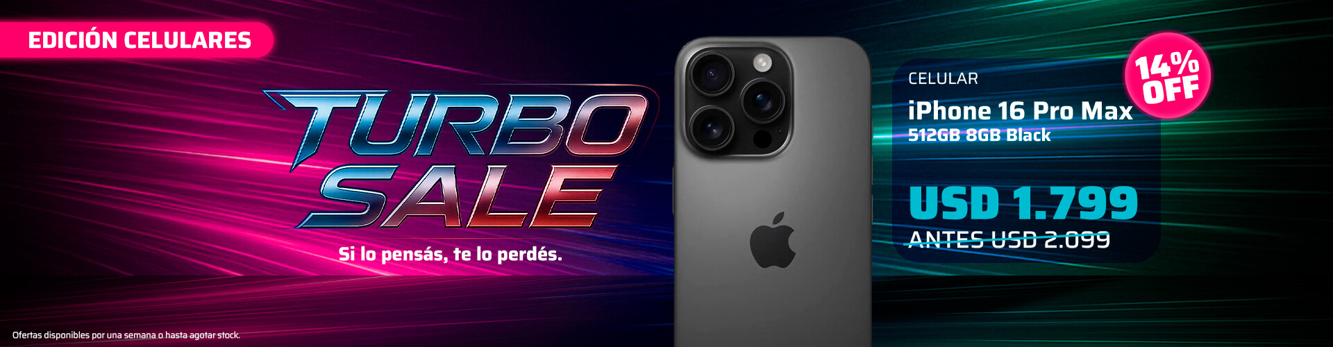 Turbo Sale - CELULARES