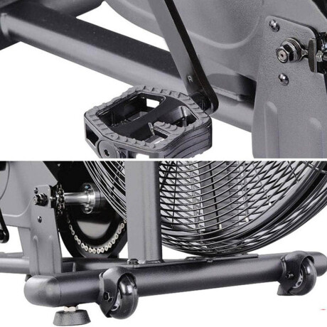 Bicicleta Assault Air Bike Profesional Crossfit Gym Negro