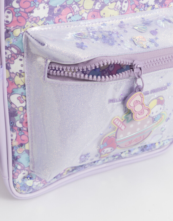 Mochilas y Carteras Infantiles Mochila Estampada "hello Kitty" - Combinacion Multicolor