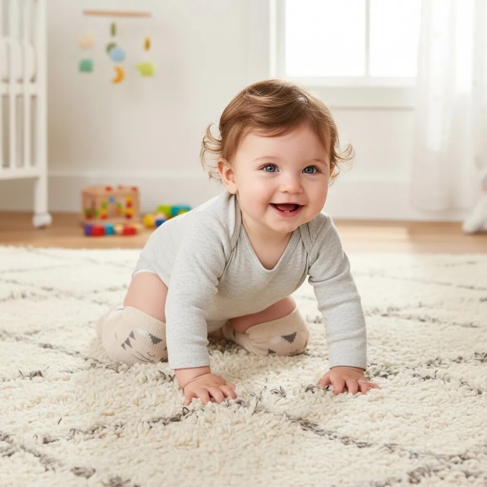 Rodilleras gateo BUBA Carita Beige