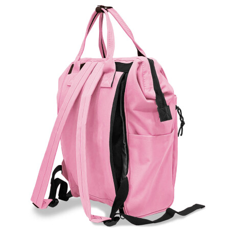 Mochila Cartera Everlast Bolso Dama Urbana Antirrobo Rosa