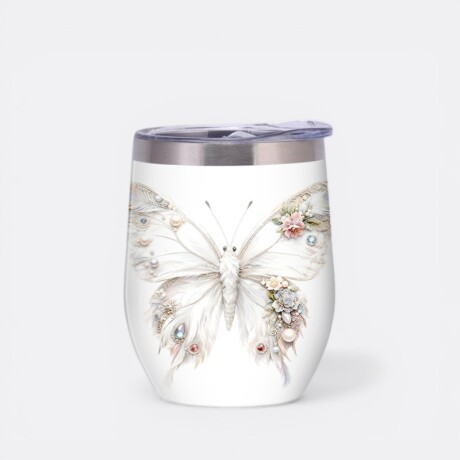 Mate Diseño Animal Aluminio Mariposa