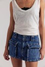 MINIFALDA DENIM HERA Azul