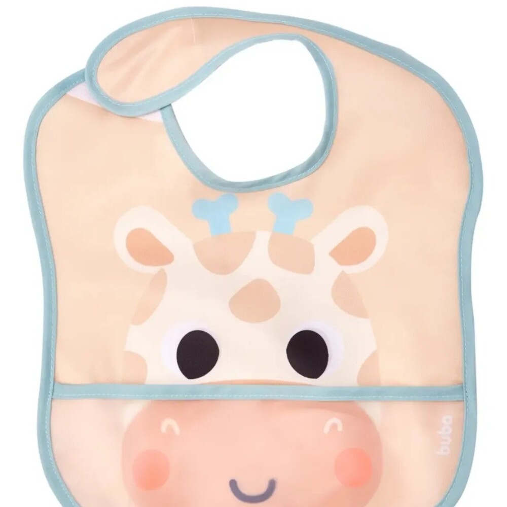 Babero alimentacion BUBA personajes jirafa pastel