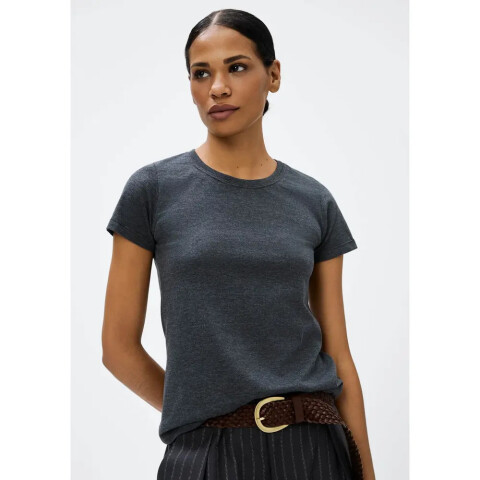 BLUSA MM FEM PRETO MESCLA