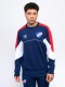 BUZO CREW Nacional Hombre Azul Marino, Blanco, Rojo