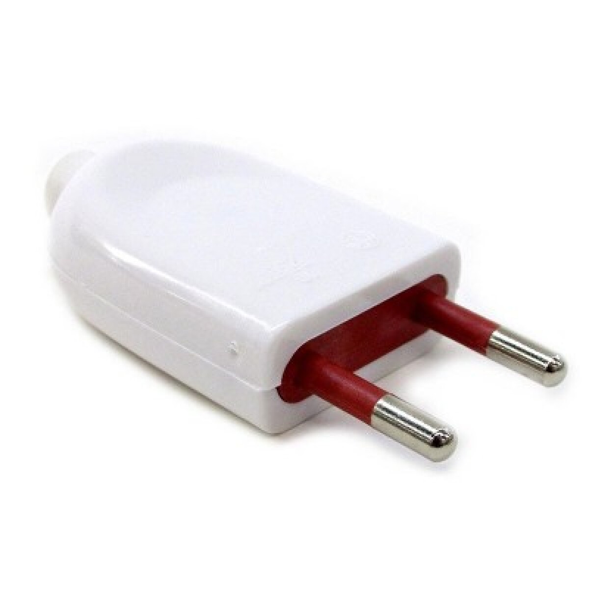 Ficha 2 Patas 10A Blanca Contactum Conatel 