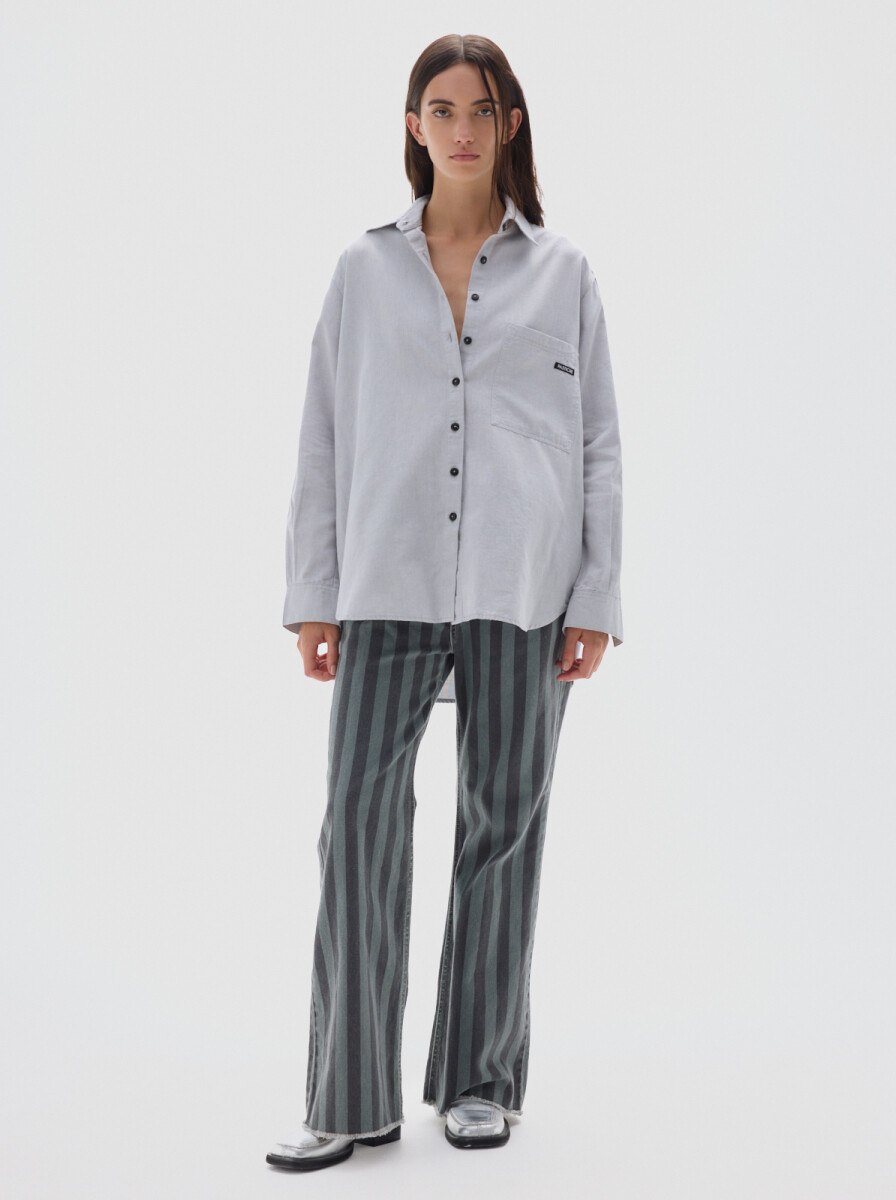 Camisa Noble Oxford - Grey 