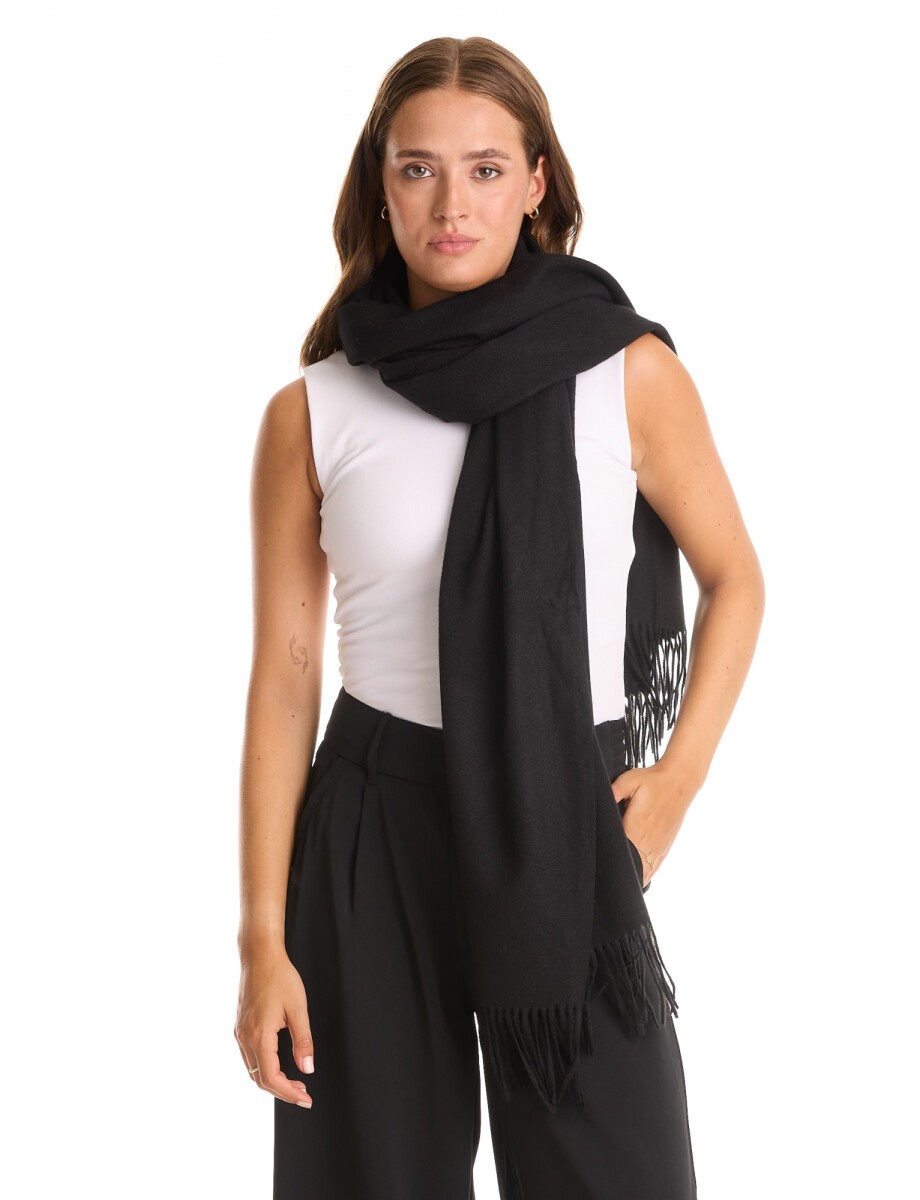 Bufandon Cashmere - Negro 