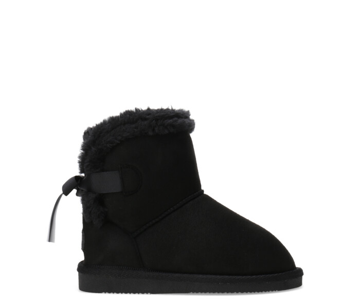 Bota TEIPI con piel interior y cinta Black