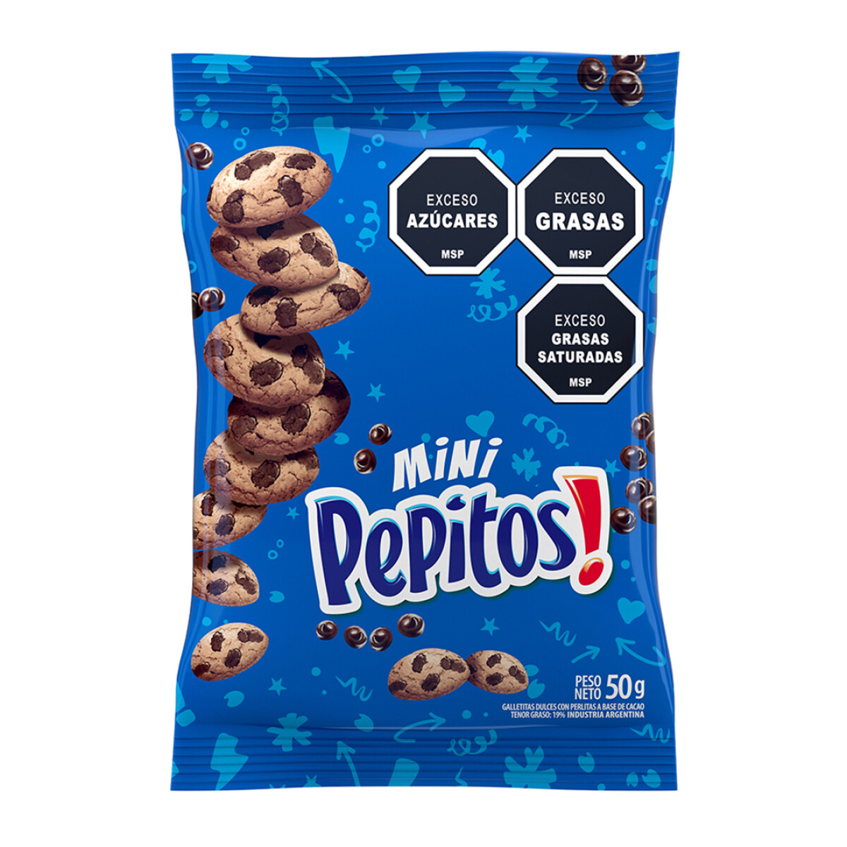 Galletas Mini Pepito 50GRS - AZUL 