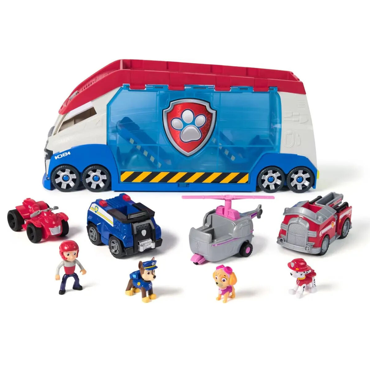 Vehículo Misión Rescate con todos los personajes Paw Patroller 