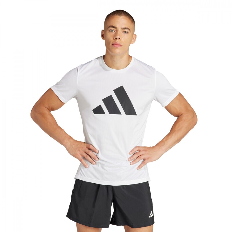 Camiseta Run It Tee de Hombre Blanco