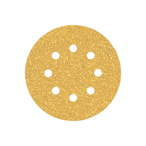 Lija con velcro 125mm grano 40 madera/metal BS4420