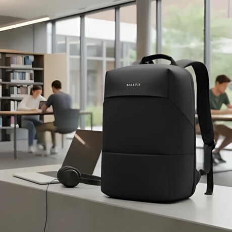 Mochila Urbana Baleine Denver con Espacio para Notebook 15.6" Full Black