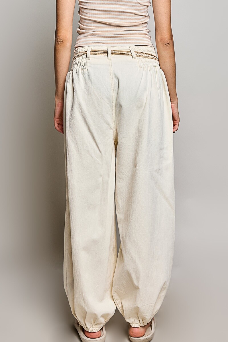 PANTALON ANCHO Natural