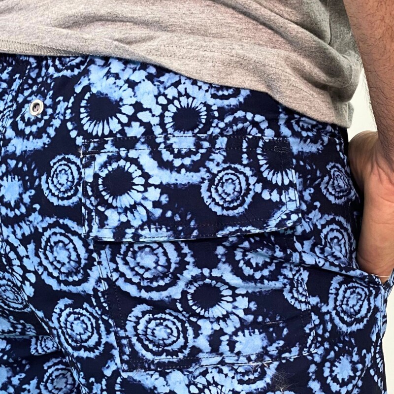 Short de baño Dante Tie Dye