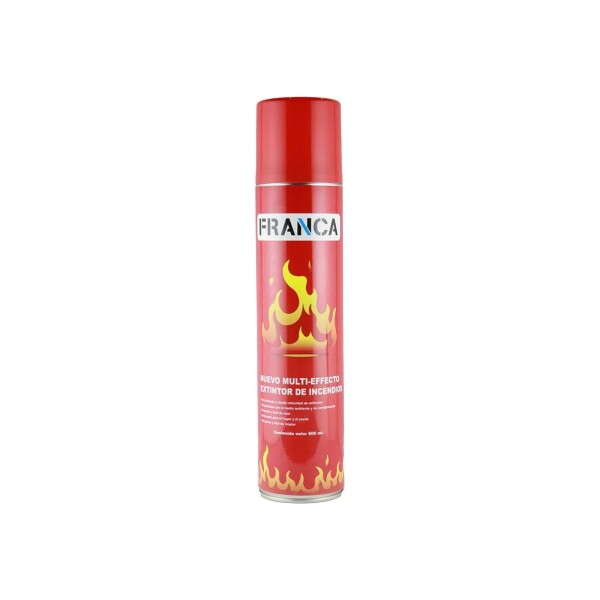 EXTINGUIDOR DE FUEGO MULTI EFECTO 600ML FRANCA Extinguidor De Fuego Multi Efecto 600ml Franca