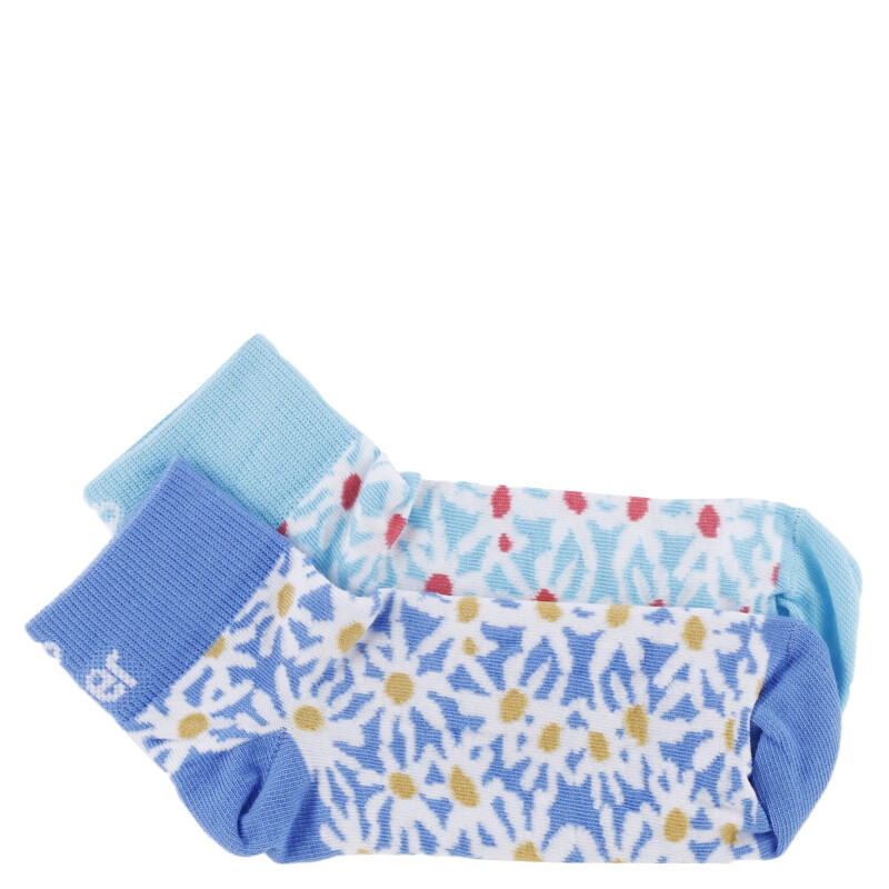 Medias Infantiles Topper x3 caña Baja Celeste - Azul - Turquesa