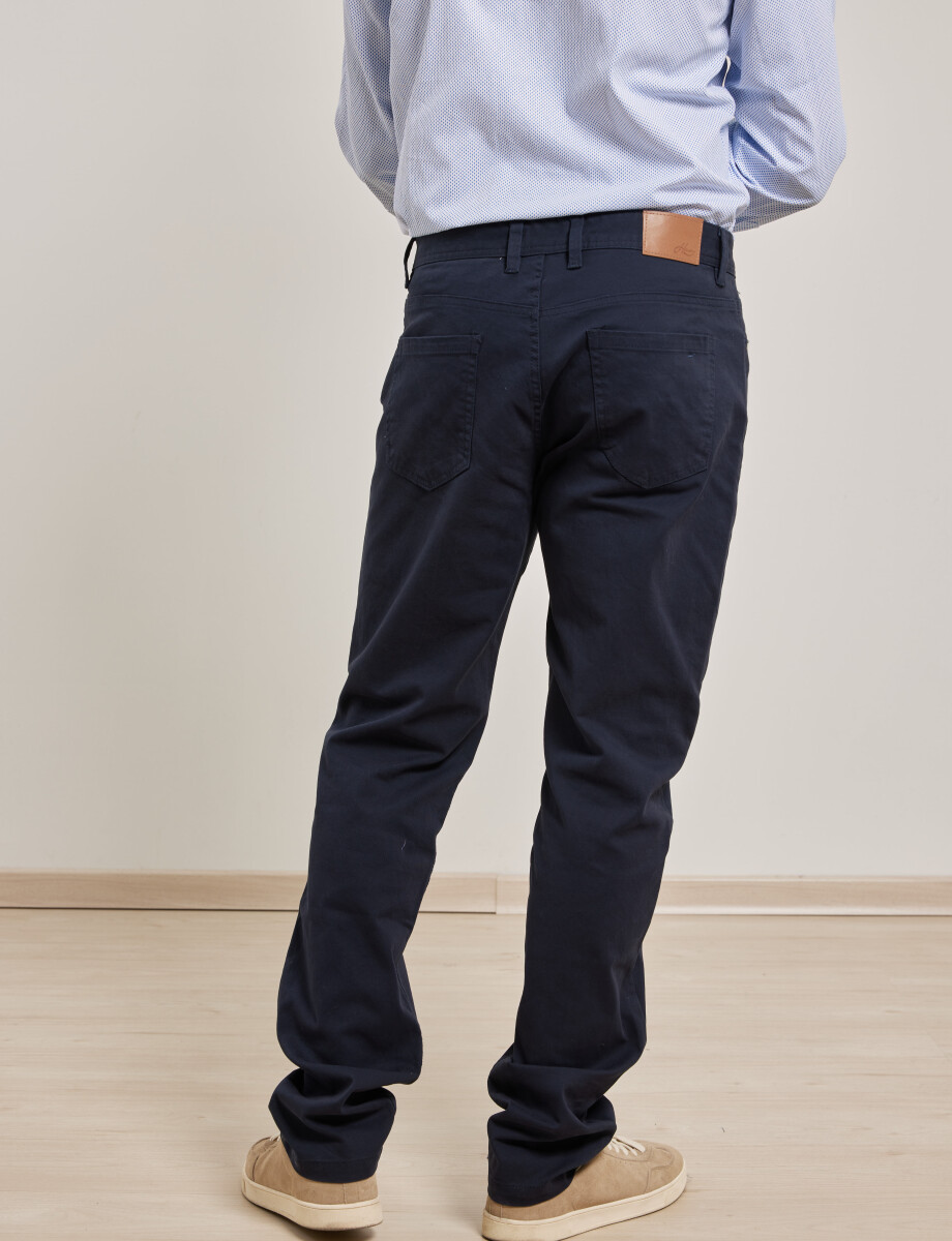 080421 PANTALÓN 5 BOLSILLOS HARRY Azul Oscuro