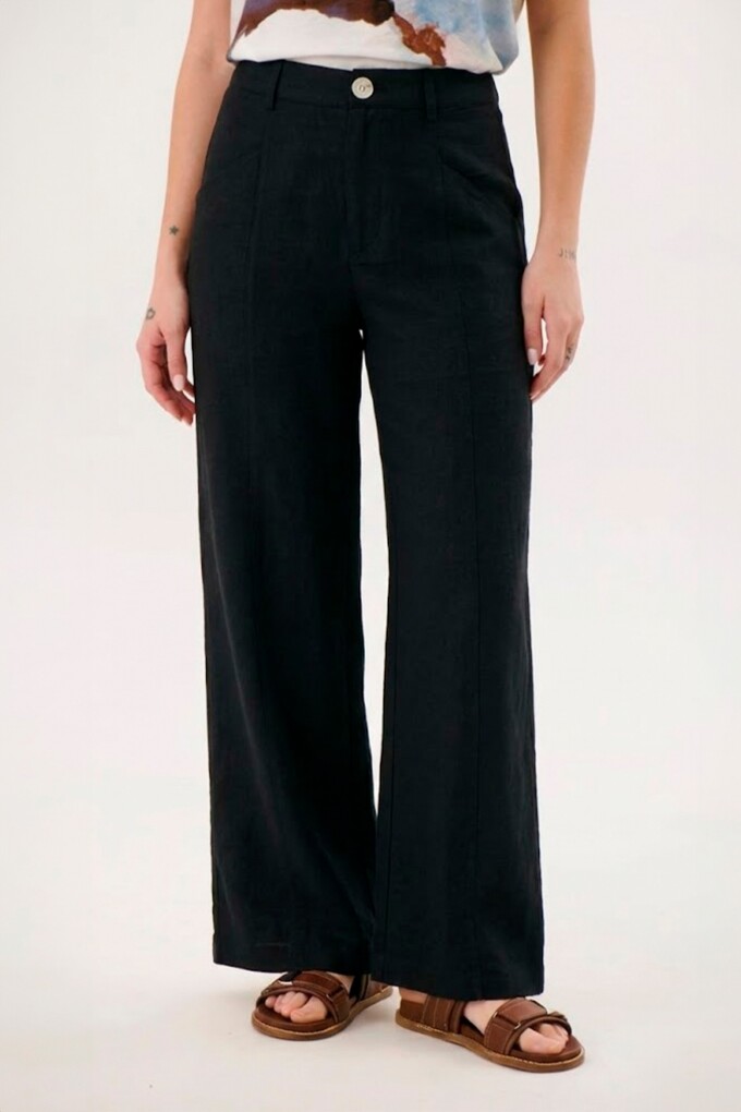 PANTALON FRAPPE NEGRO